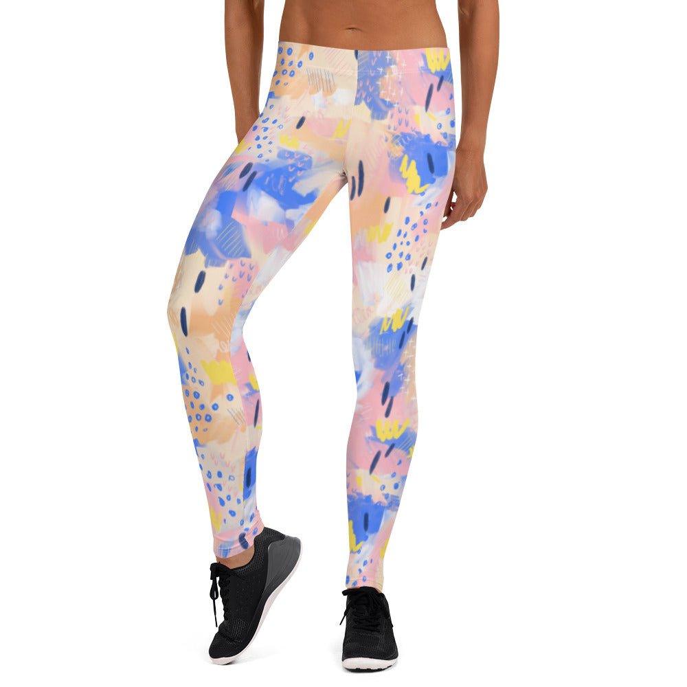 Abstract Leggings