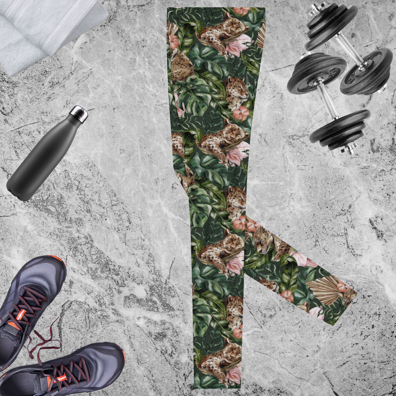 Jungle Tiger Men's Leggings | DEEAREST LTDf