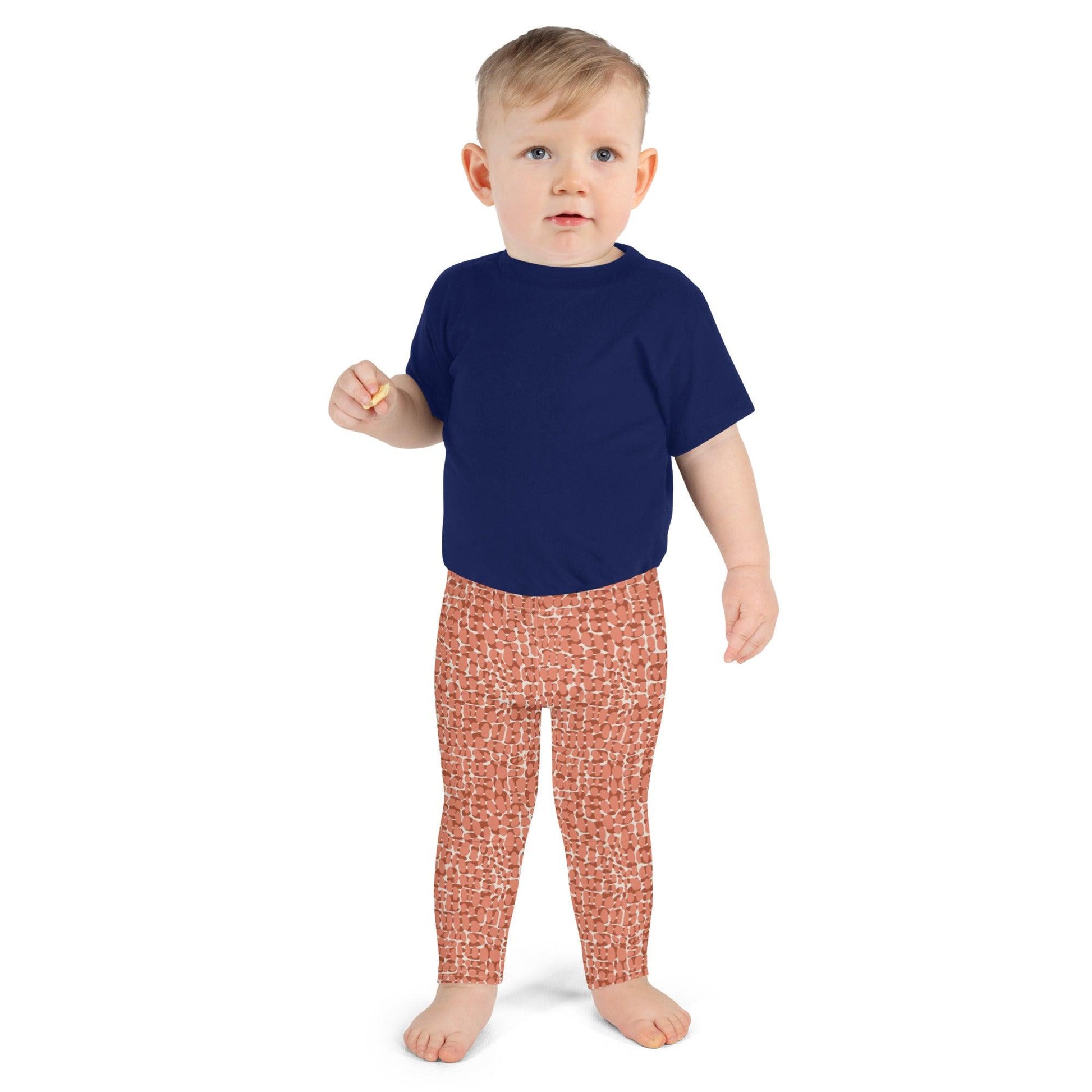 Copper Animal Rave Kid's Leggings | DEEAREST LTD