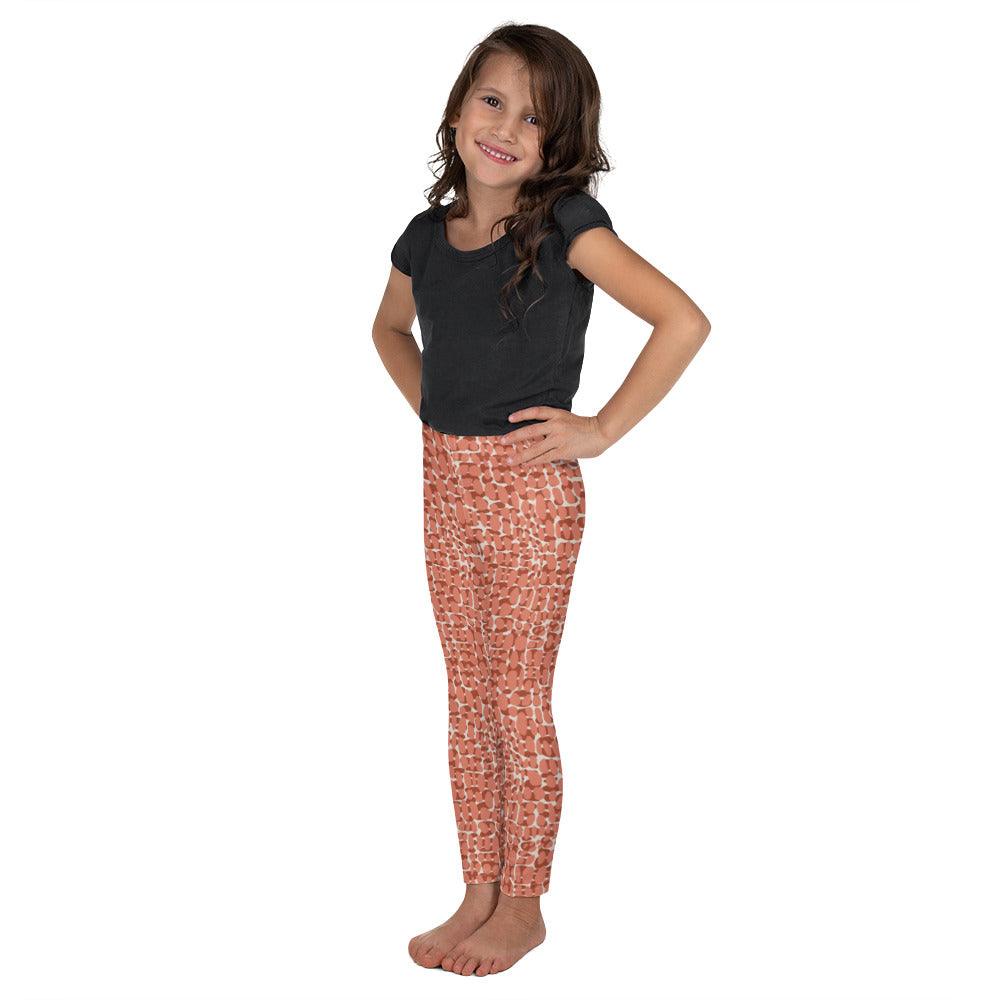 Copper Animal Rave Kid's Leggings | DEEAREST LTD