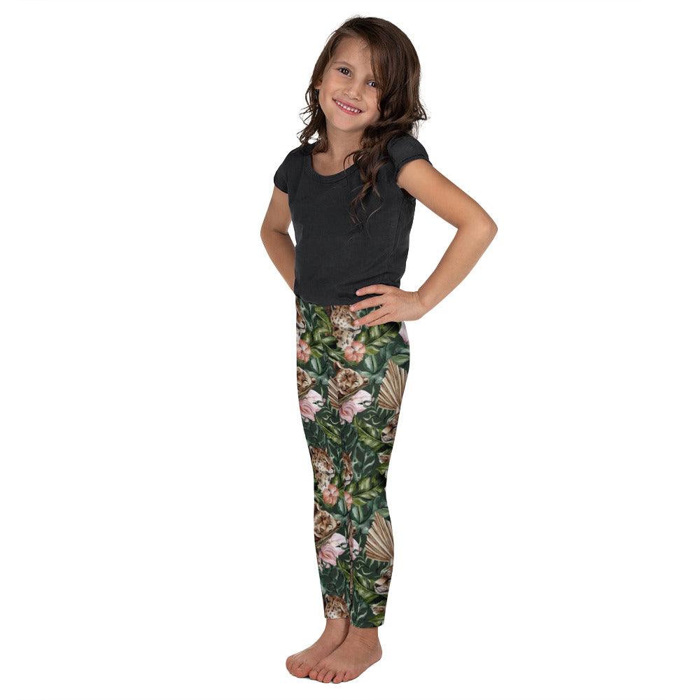 Jungle Tiger Kid's Leggings | DEEAREST LTD