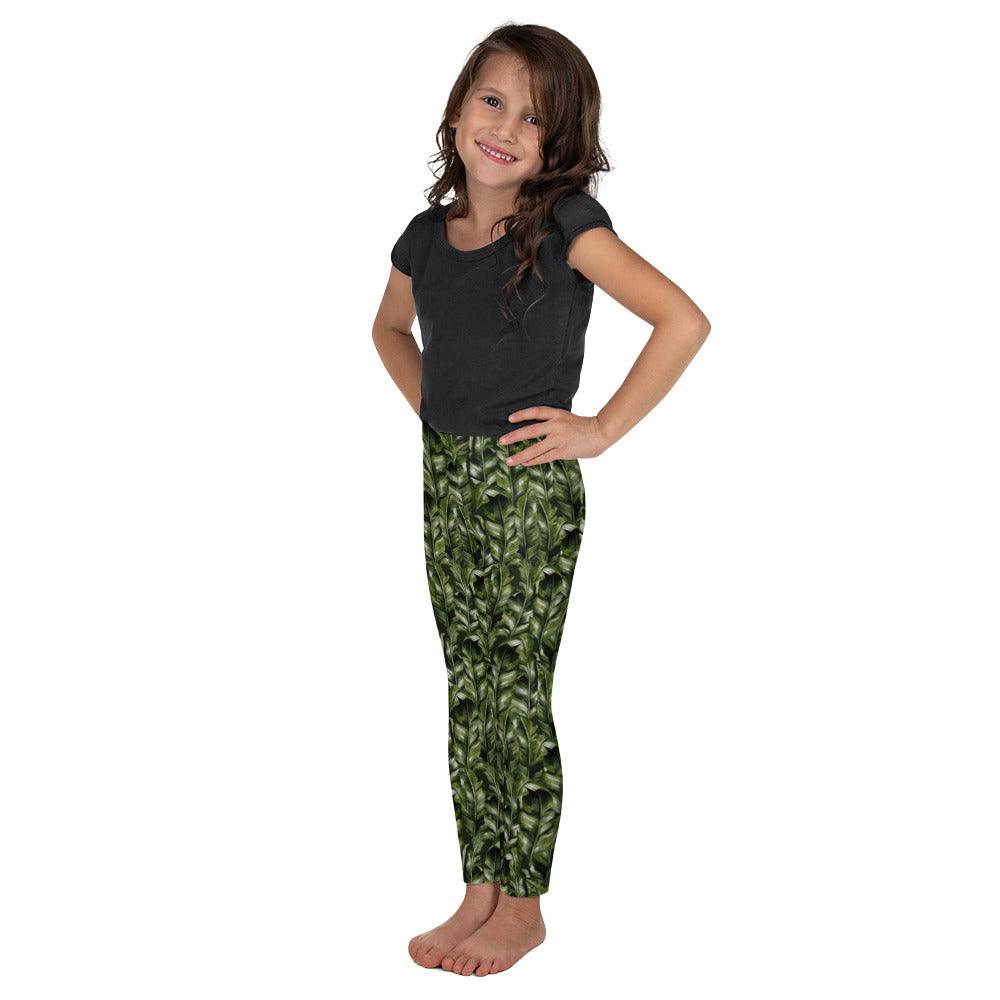 Lost in Leaves Kid's Leggings | DEEAREST LTD