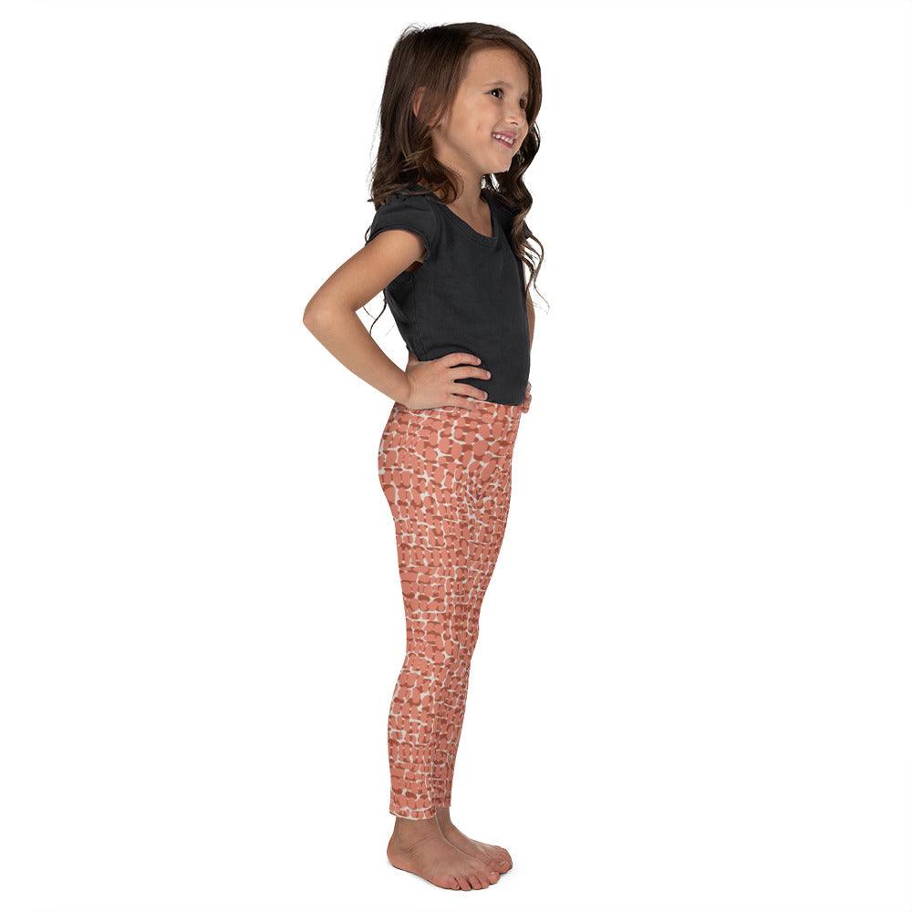 Copper Animal Rave Kid's Leggings | DEEAREST LTD