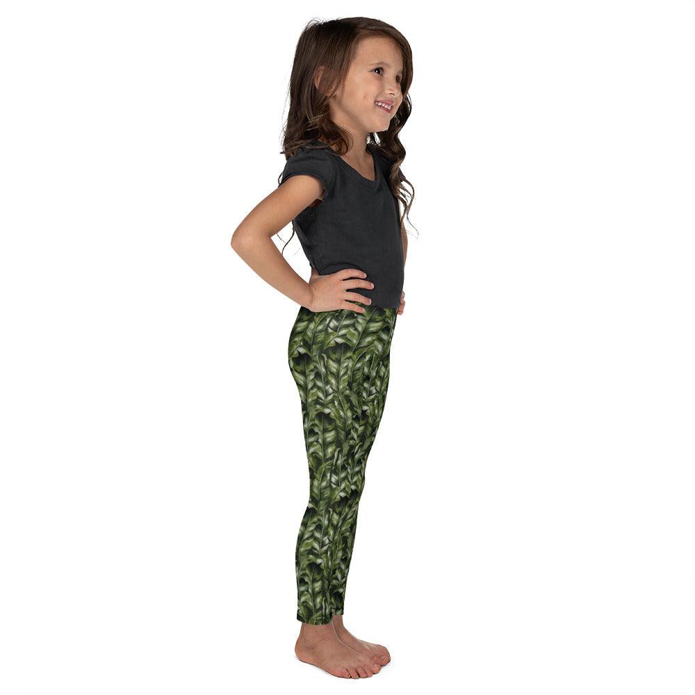 Lost in Leaves Kid's Leggings | DEEAREST LTD