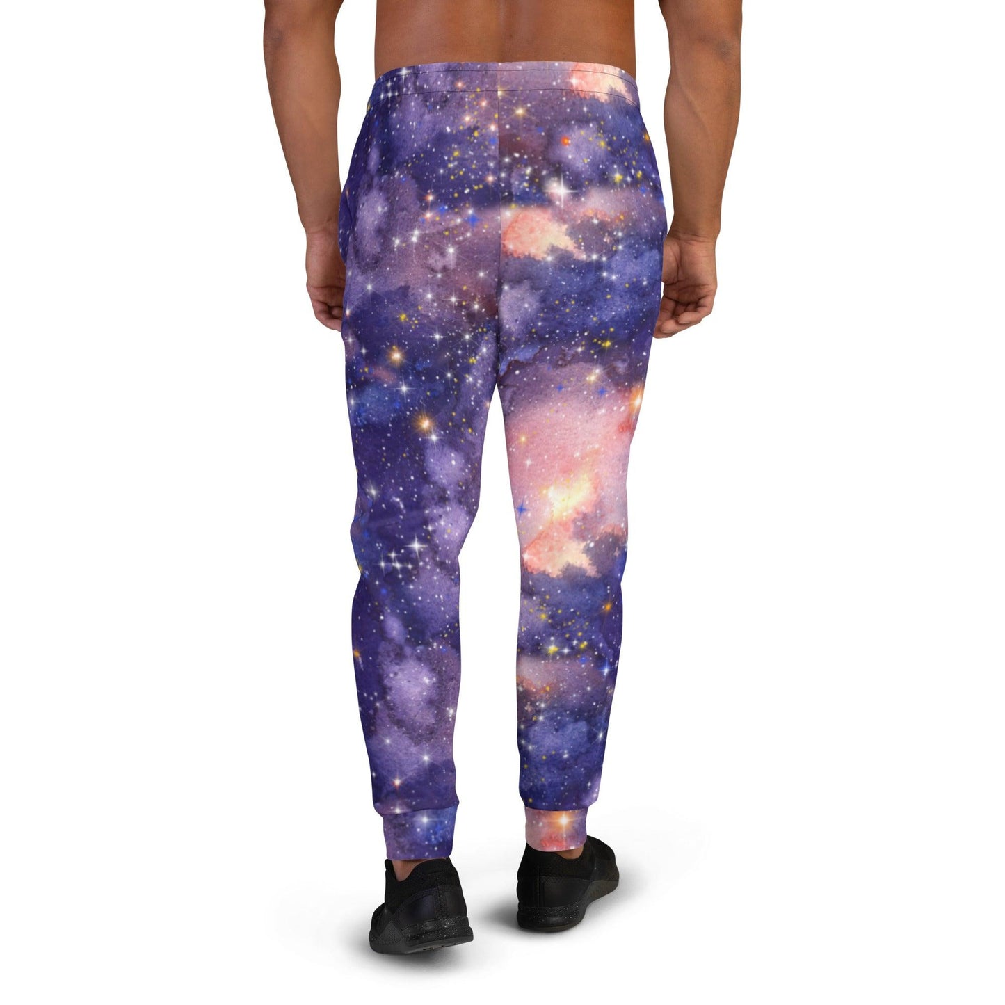 Light Purple Nebula Men's Joggers | DEEAREST LTD