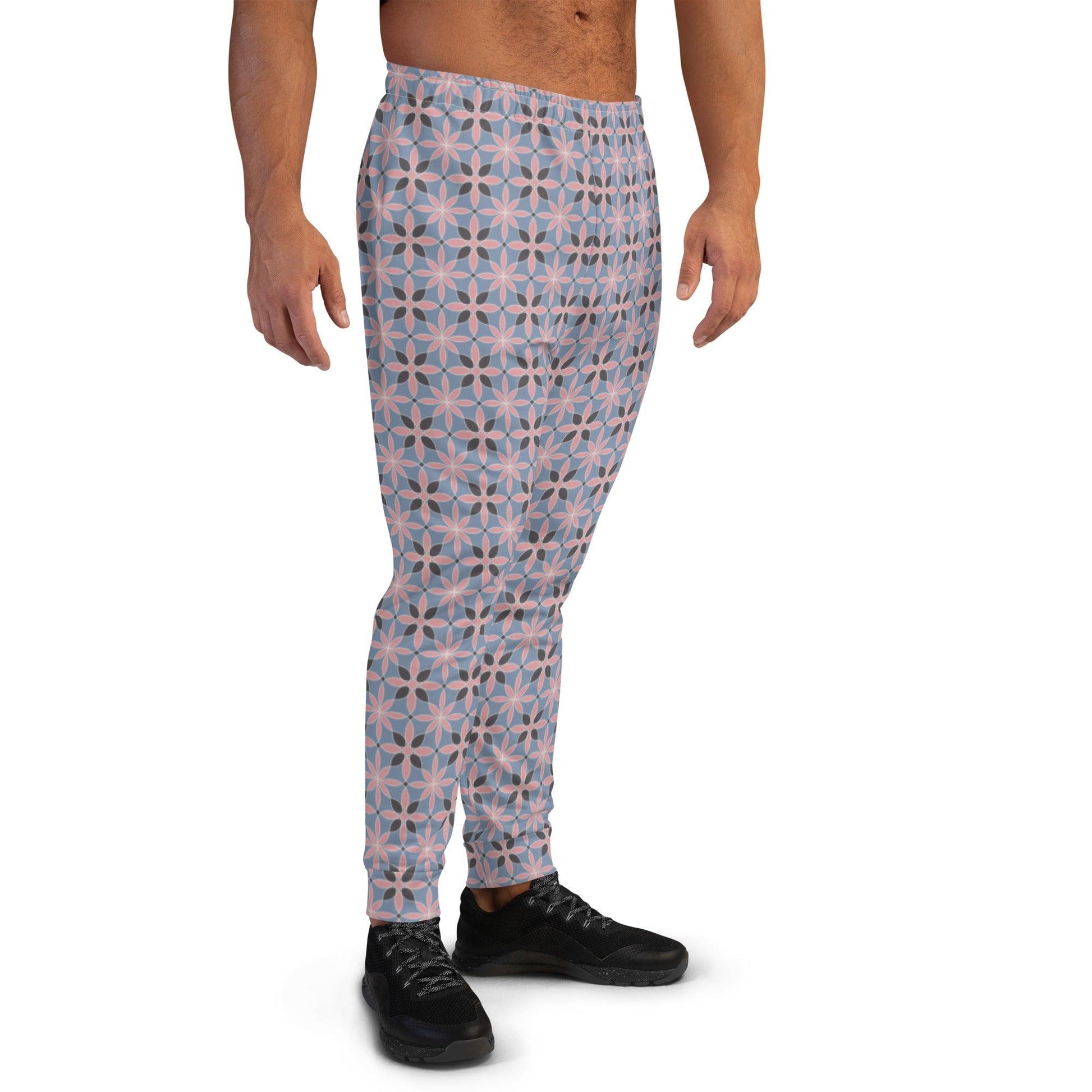 Earthly Pattern Men's Joggers | DEEAREST LTD