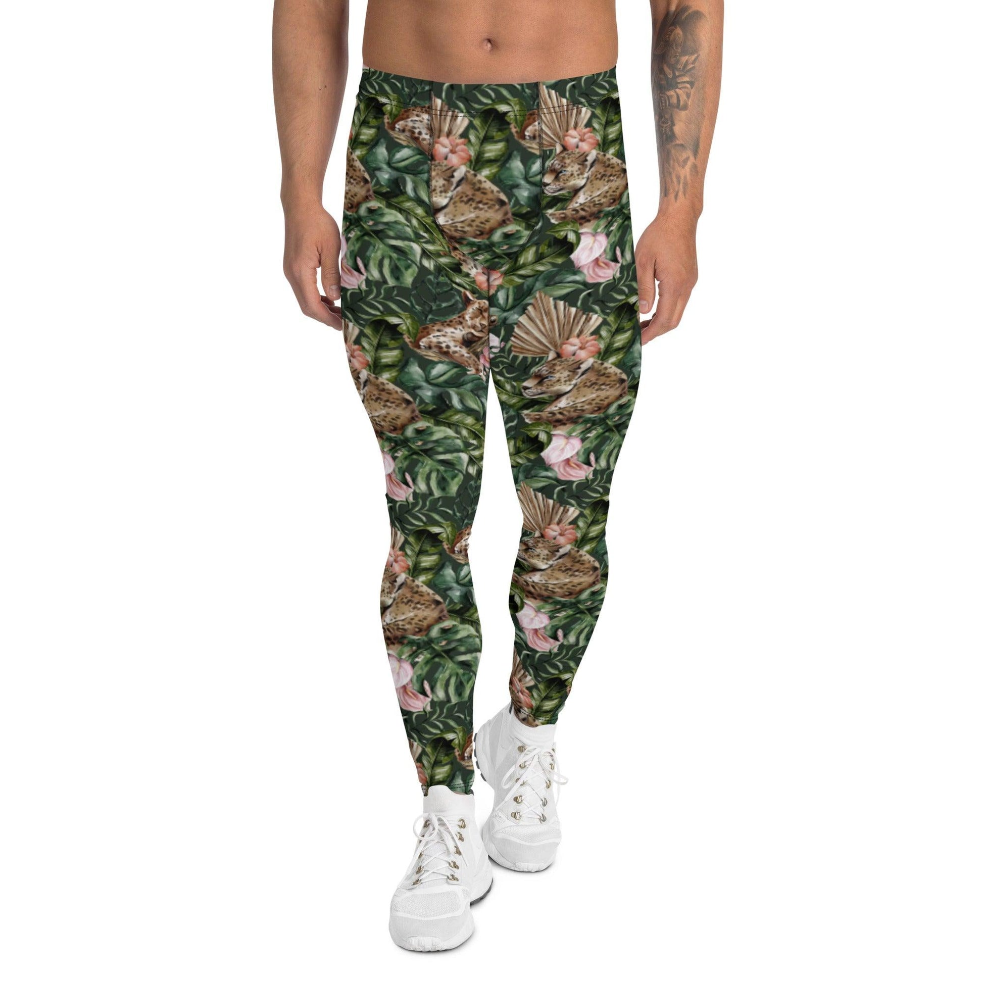 Jungle Tiger Men's Leggings | DEEAREST LTD