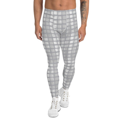 Grey Encounter Men's Leggings | DEEAREST LTD