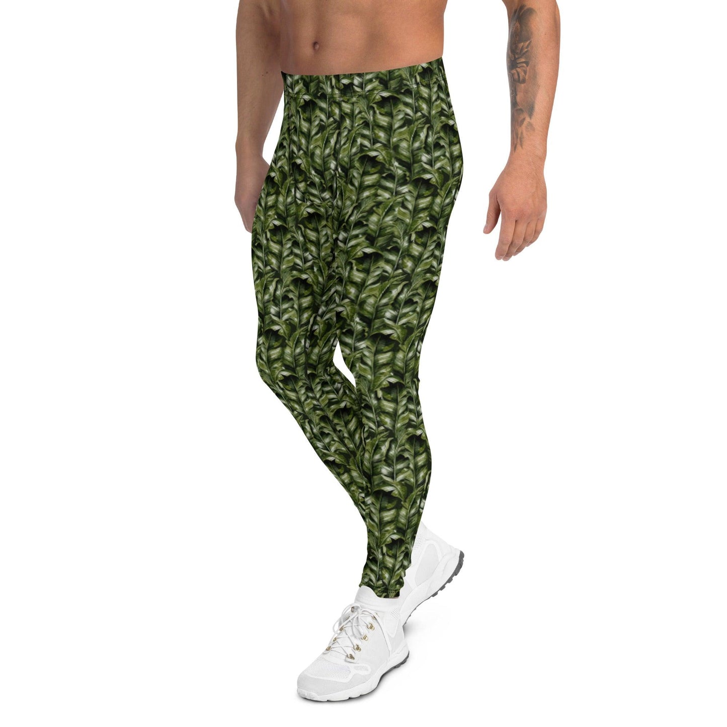 Lost in Leaves Men's Leggings | DEEAREST LTD