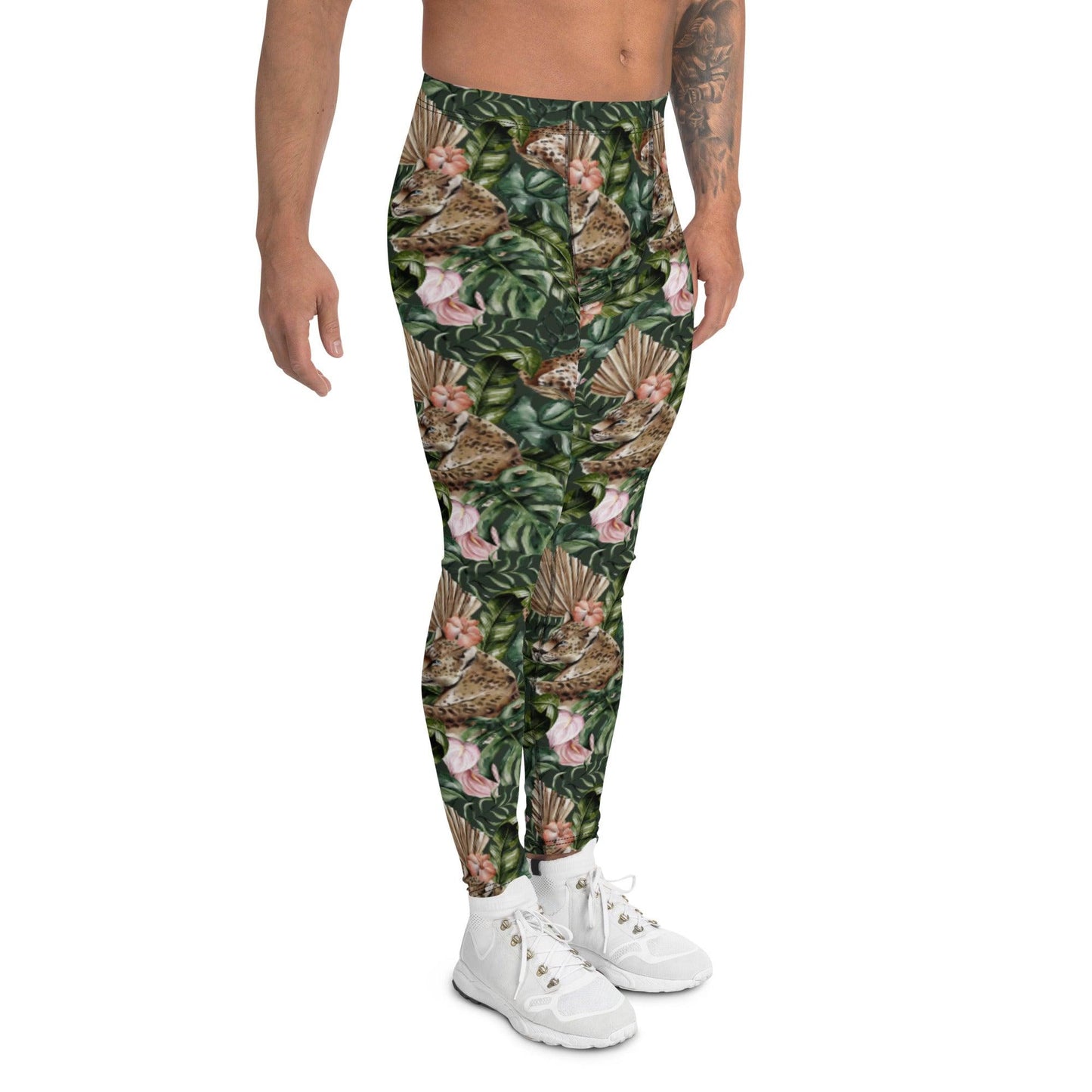 Jungle Tiger Men's Leggings | DEEAREST LTD