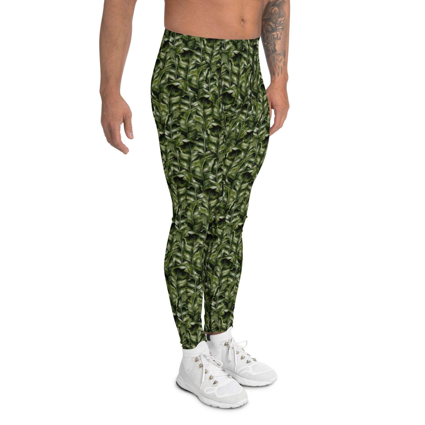 Lost in Leaves Men's Leggings | DEEAREST LTD