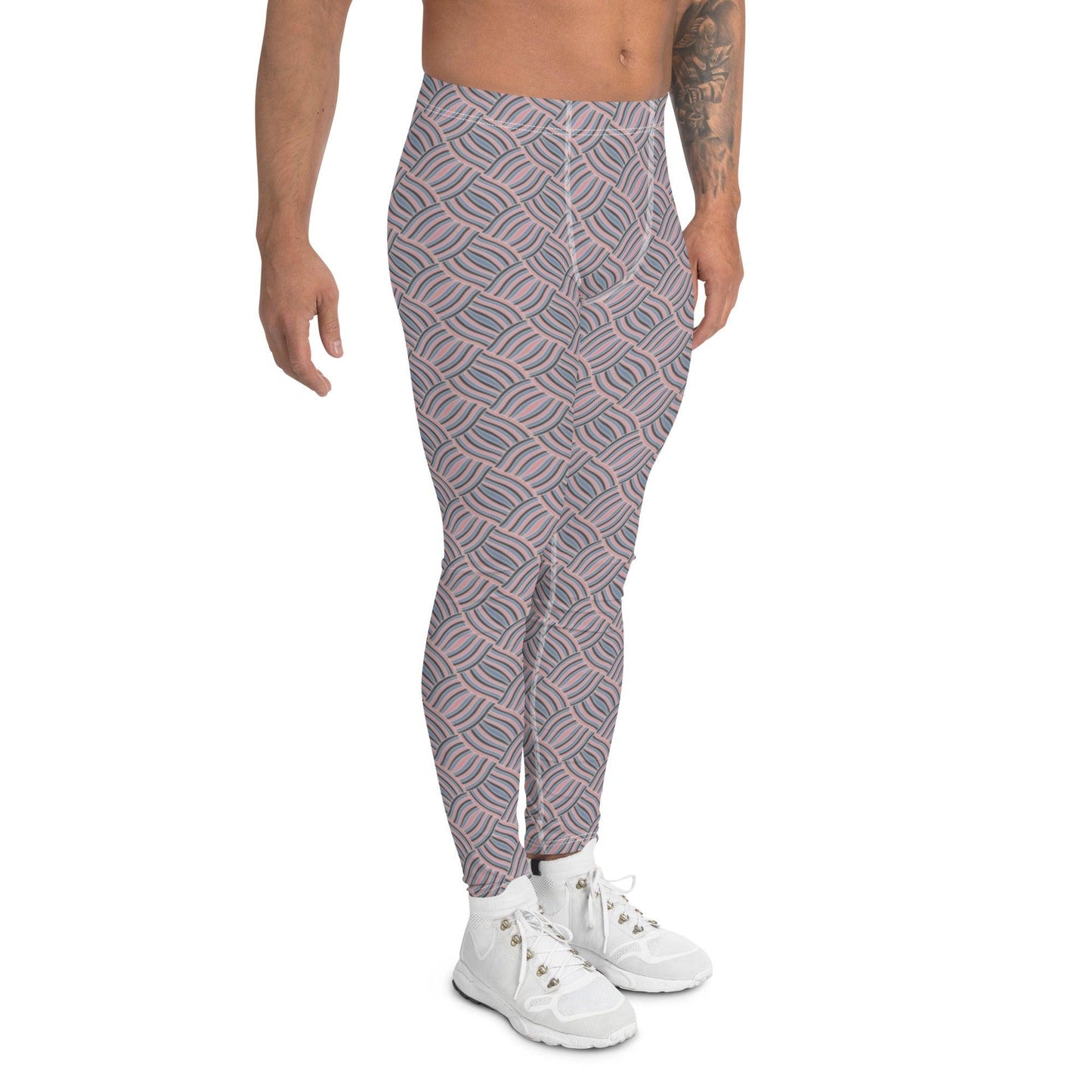 Intertwined Men's Leggings | DEEAREST LTD