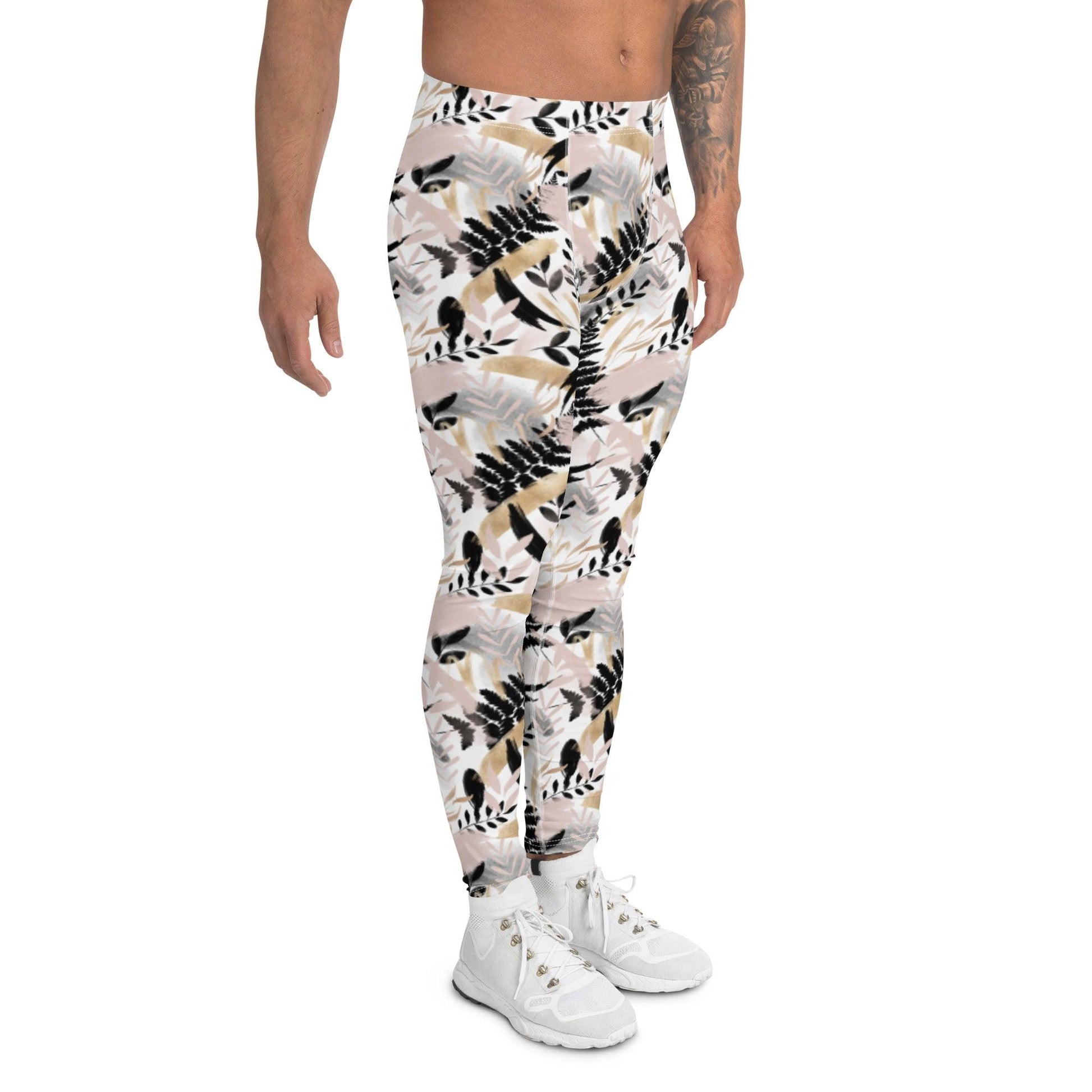 Gentle Leaves Men's Leggings | DEEAREST LTD