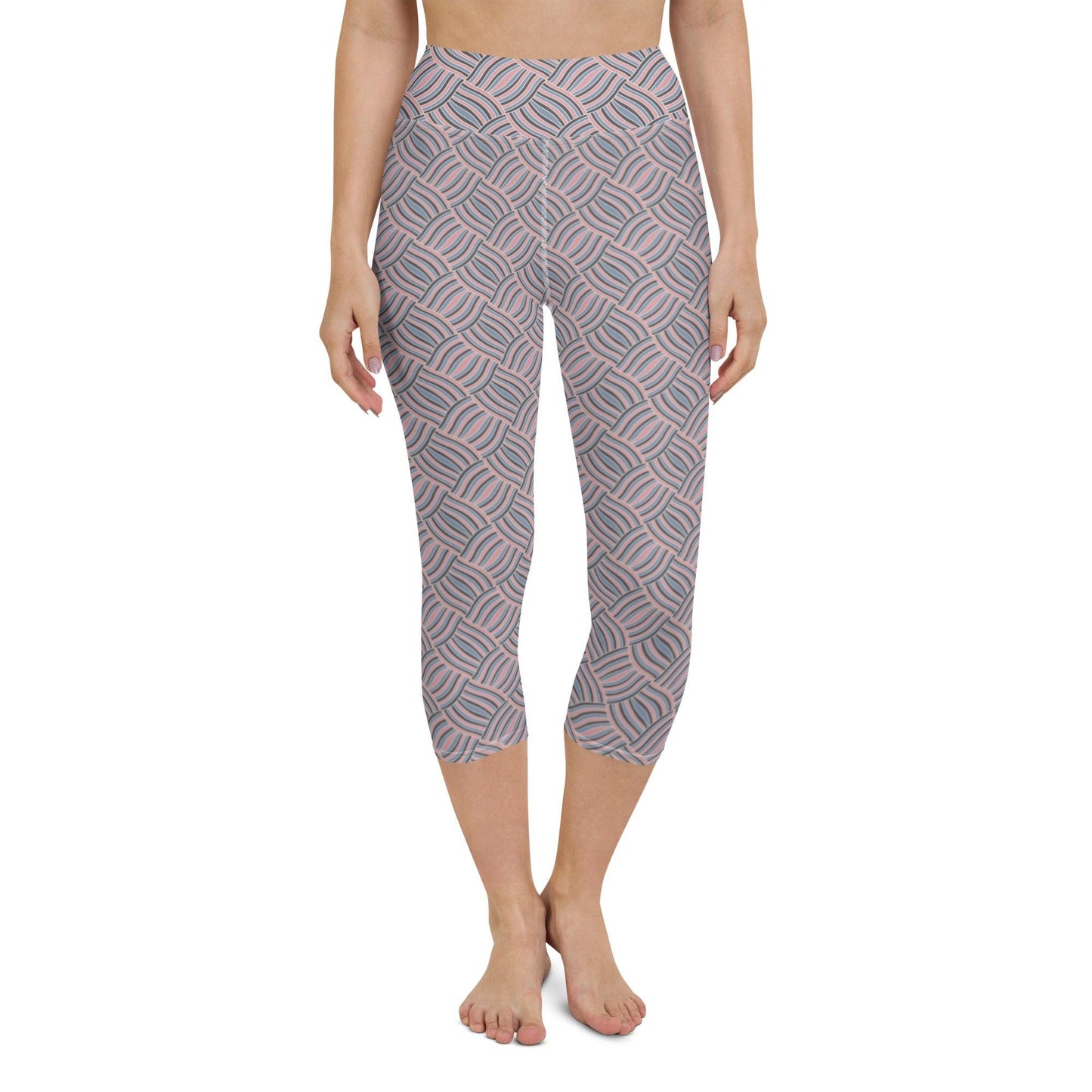 Intertwined Yoga Capri Leggings | DEEAREST LTD