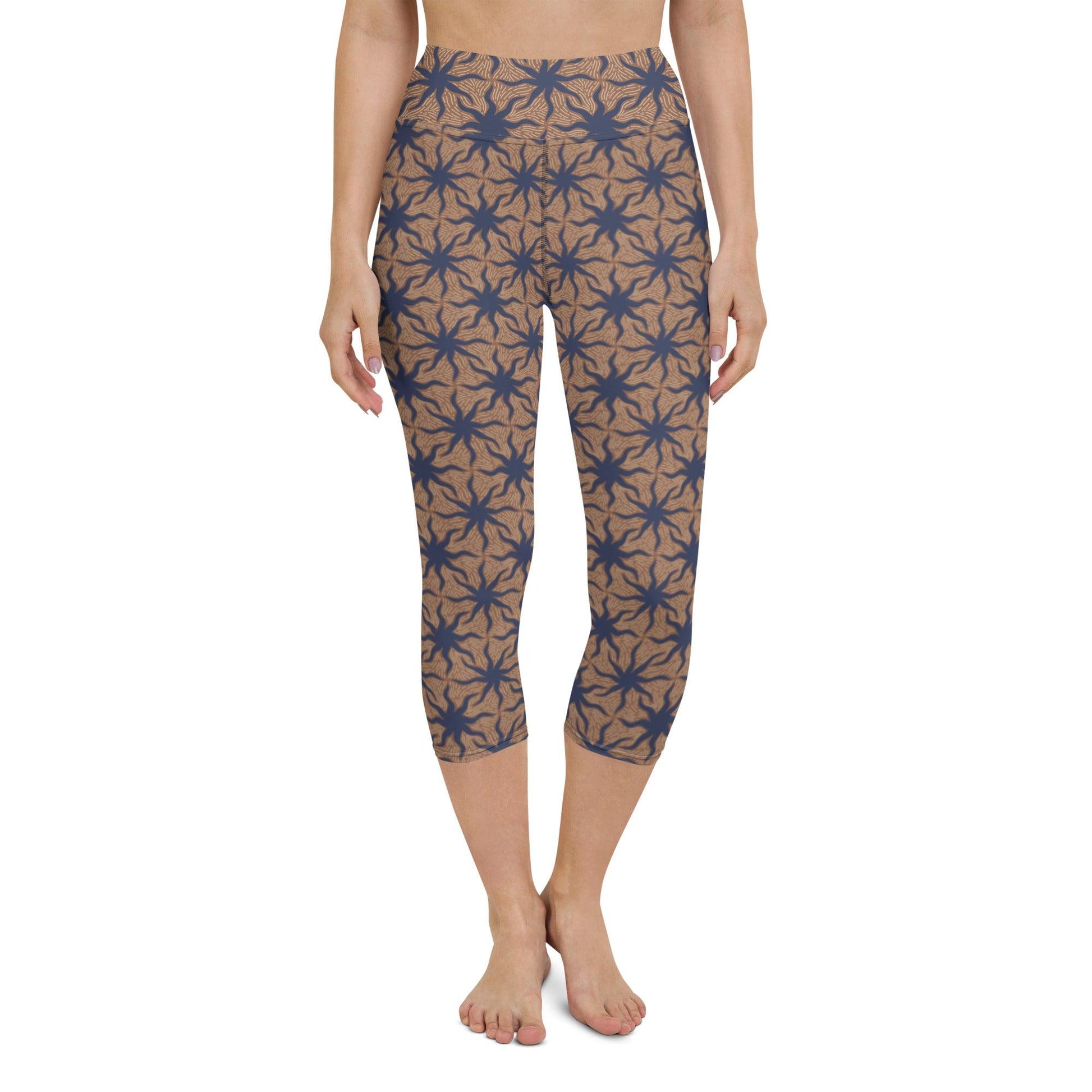 Celestial Wonder Yoga Capri Leggings | DEEAREST LTD