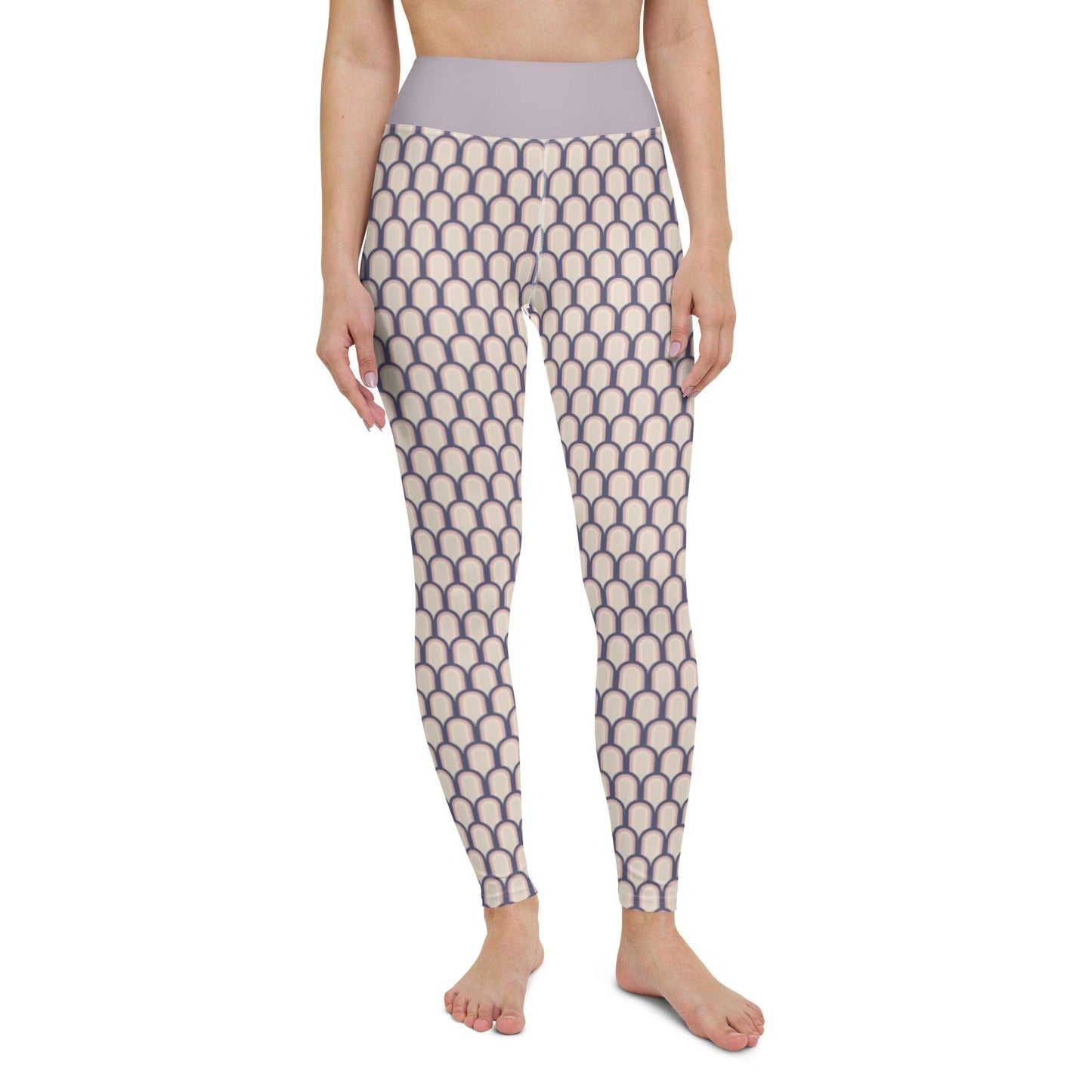 Lilac Arch Women's High-Waisted Yoga Pants - DEEAREST LTD