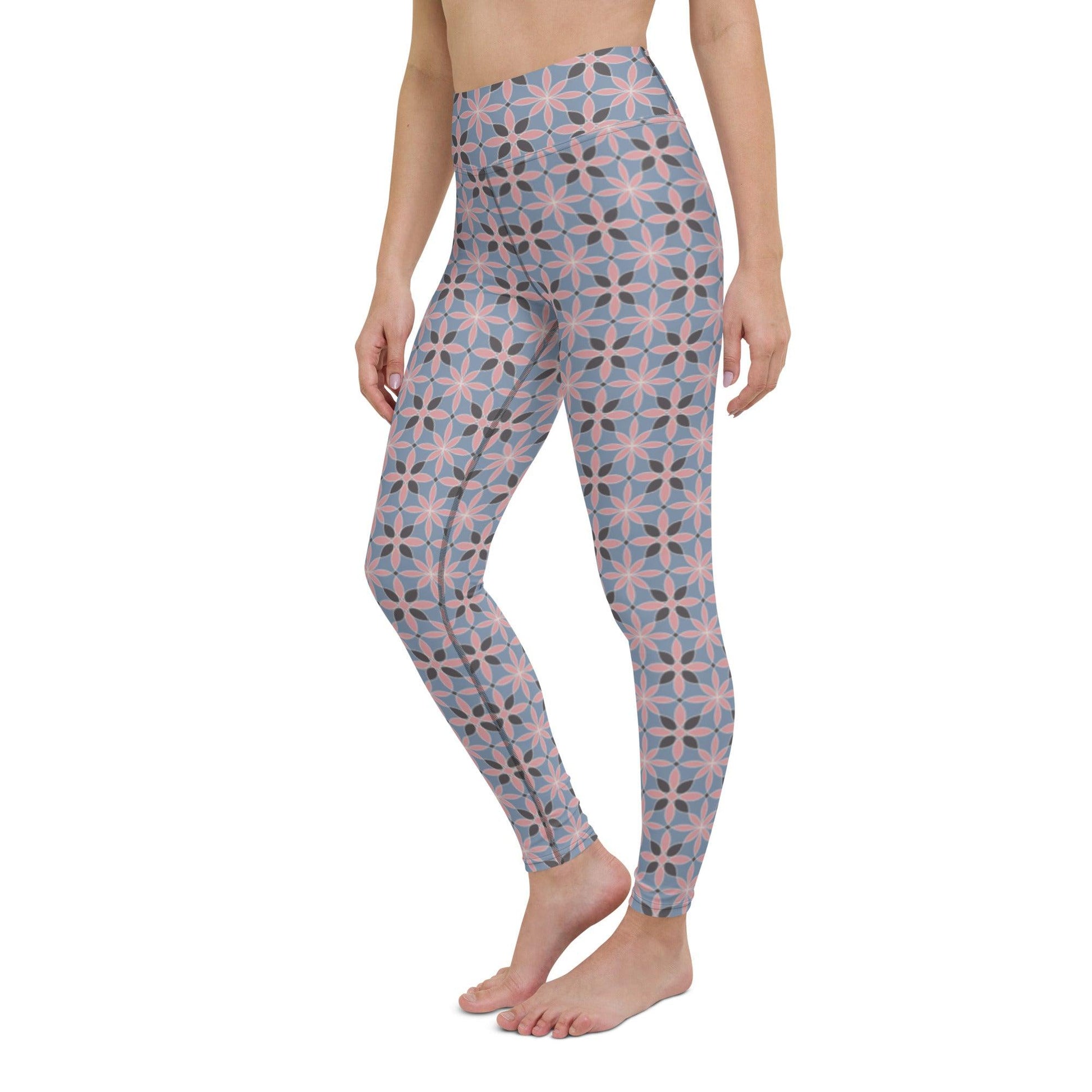 Earthly Pattern Yoga Leggings | DEEAREST LTD