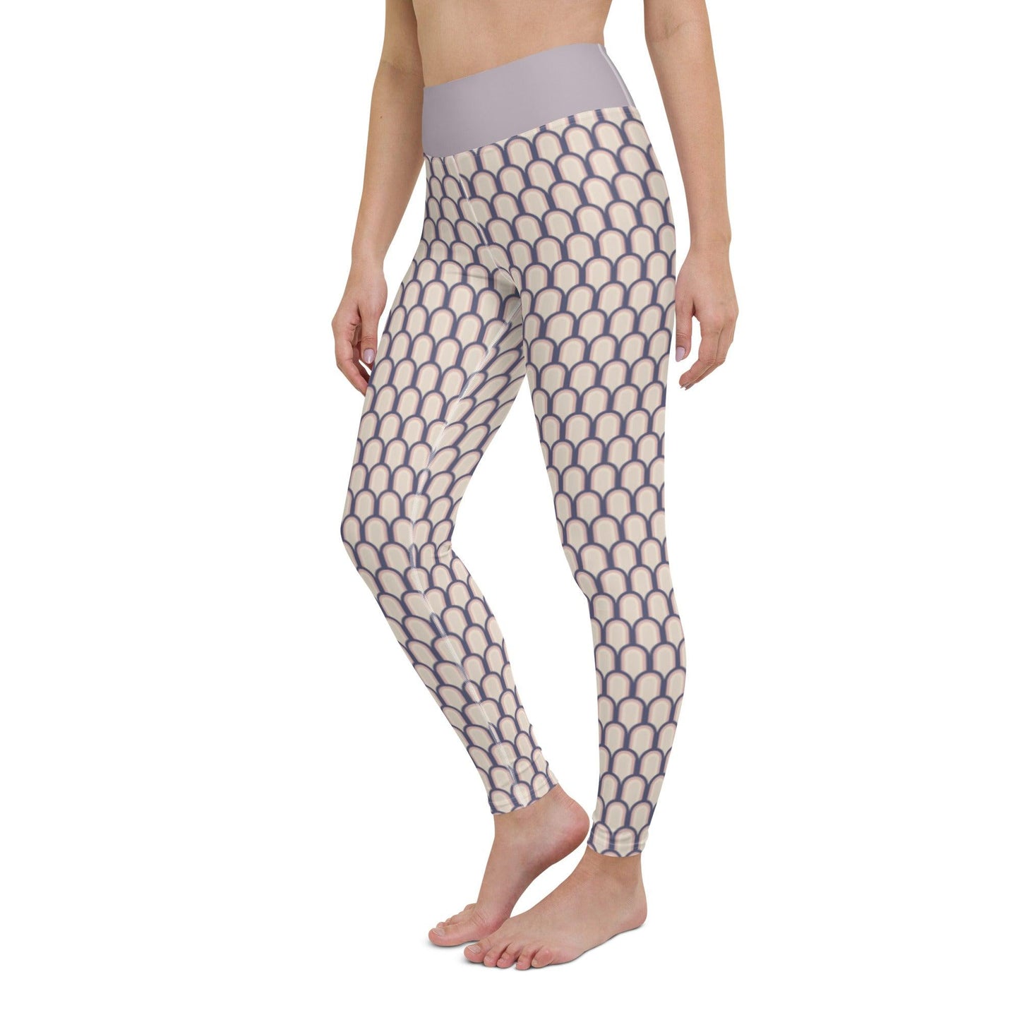 Lilac Arch Women's High-Waisted Yoga Pants - DEEAREST LTD