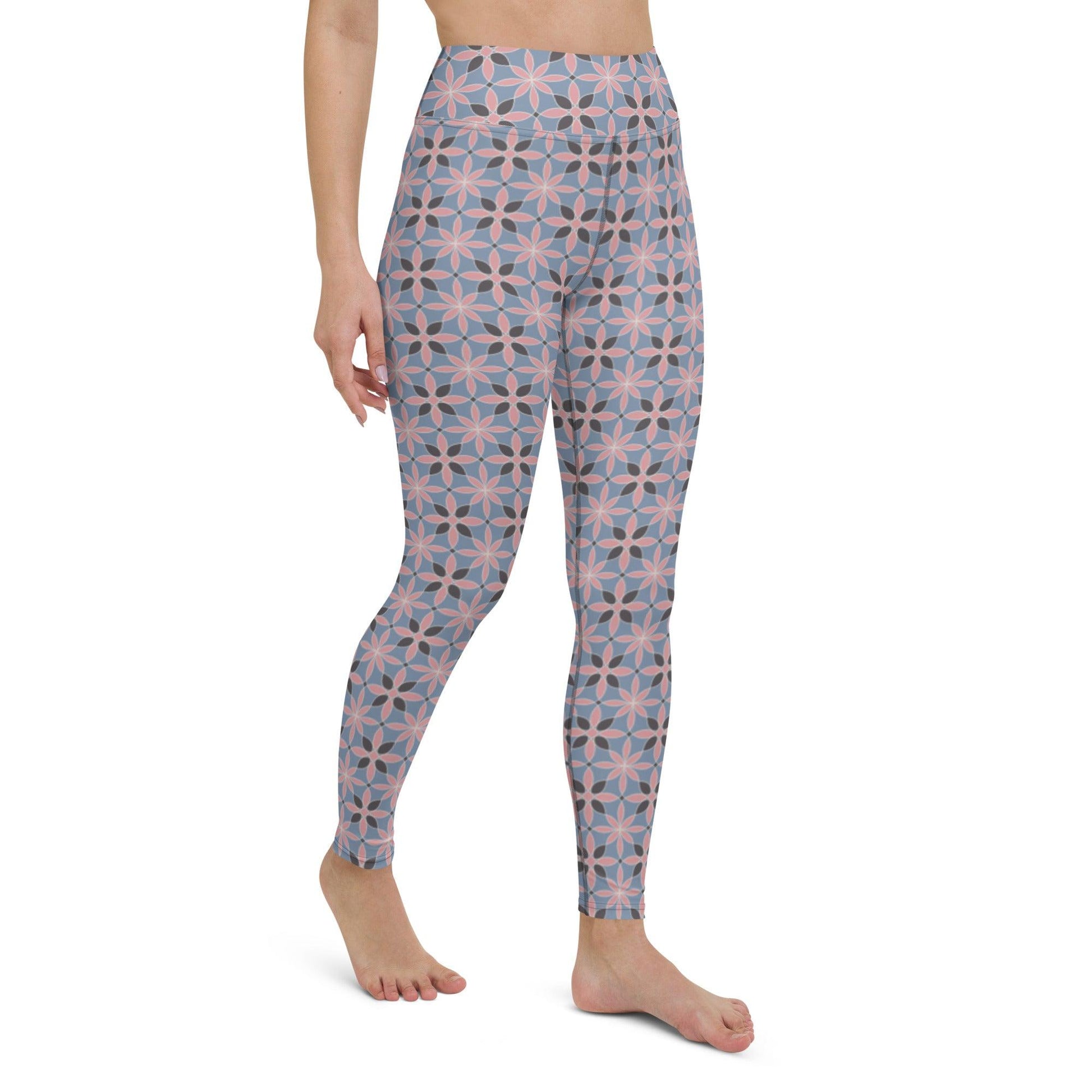 Earthly Pattern Yoga Leggings | DEEAREST LTD