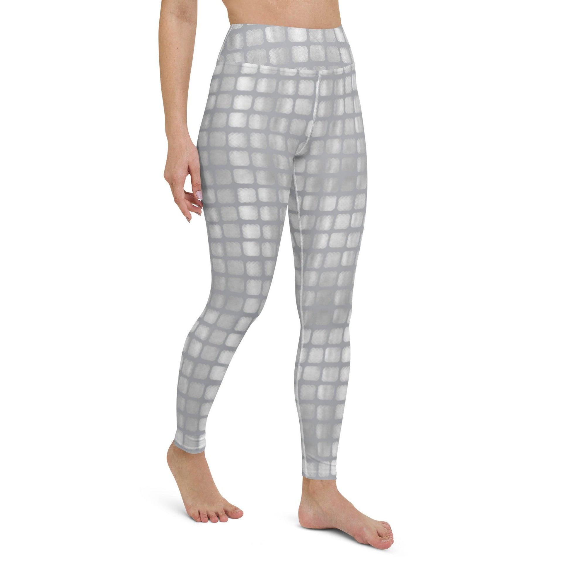 Grey Encounter Yoga Leggings | DEEAREST LTD