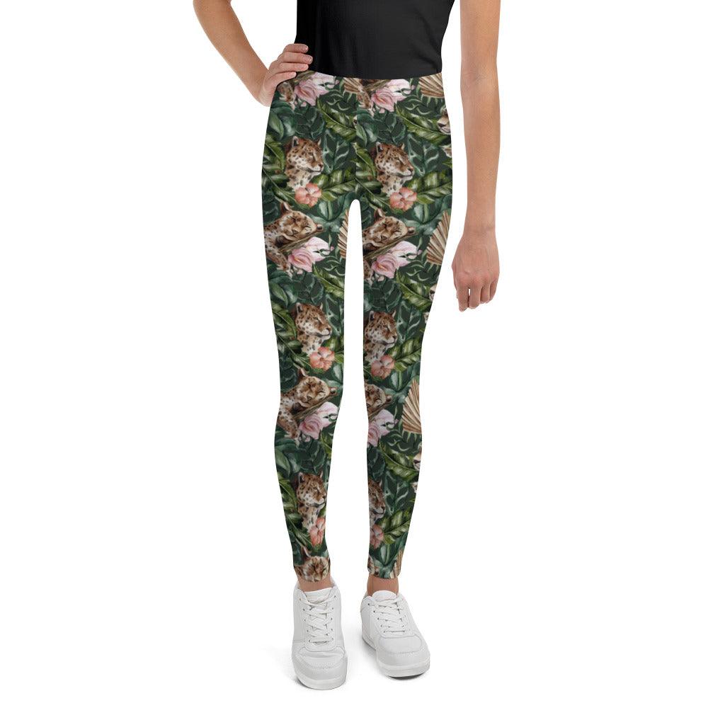 Jungle Tiger Youth Leggings | DEEAREST LTD