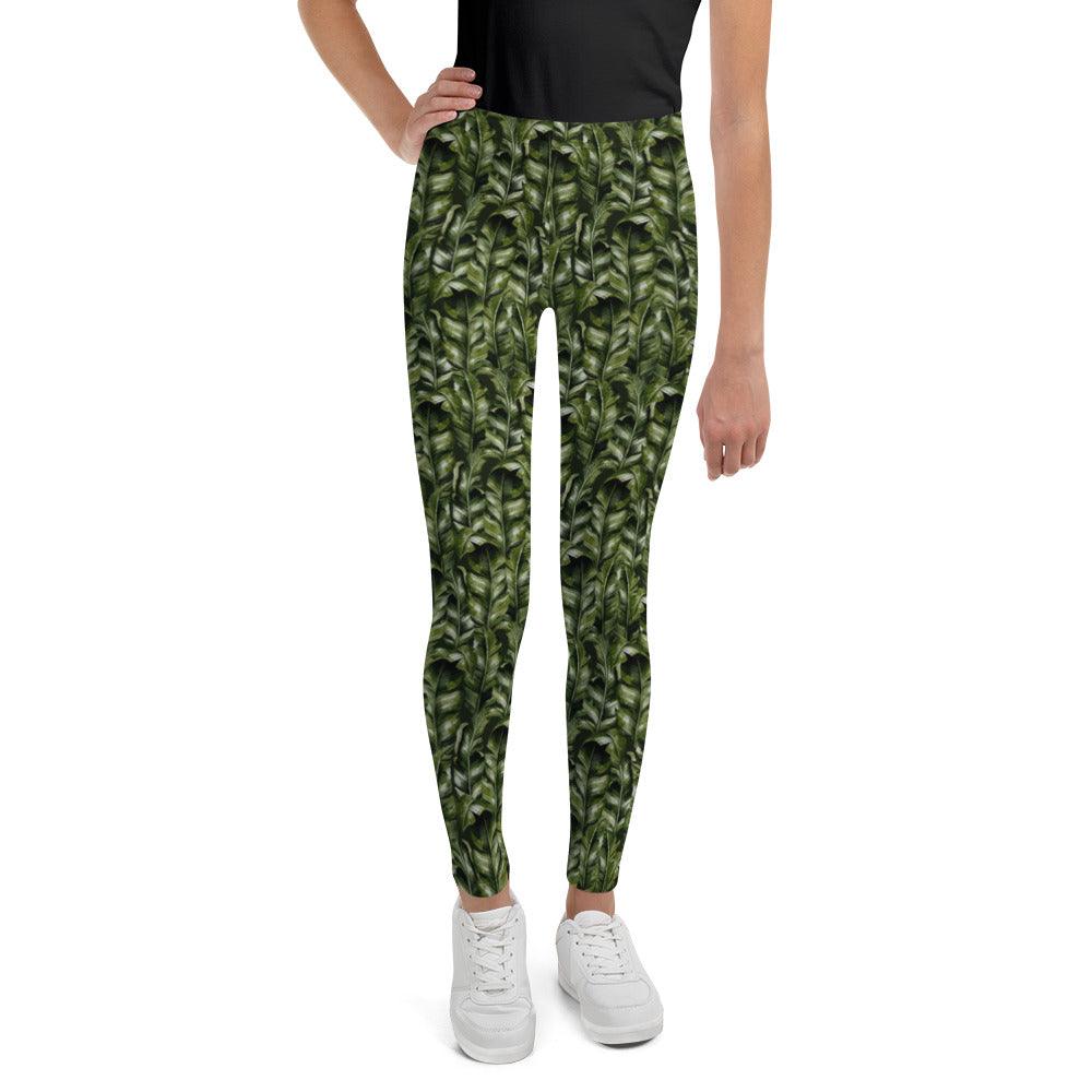 Lost in Leaves Youth Leggings | DEEAREST LTD