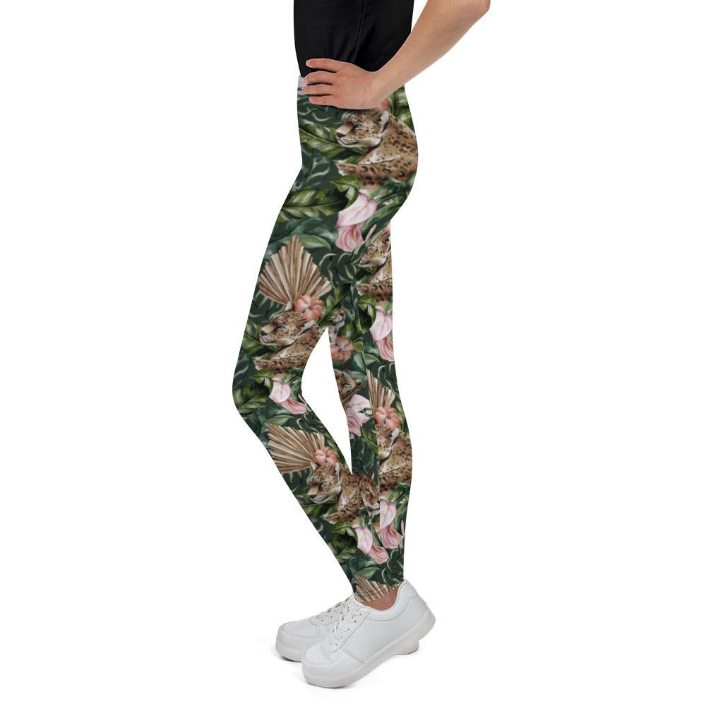 Jungle Tiger Youth Leggings | DEEAREST LTD