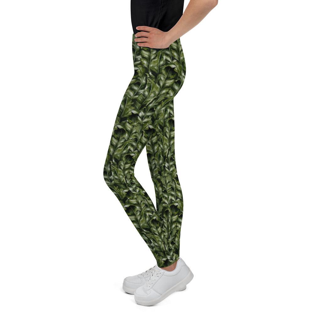 Lost in Leaves Youth Leggings | DEEAREST LTD