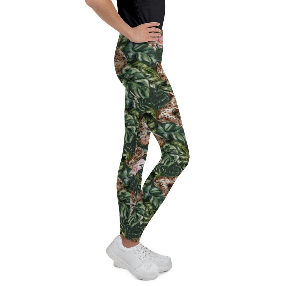 Jungle Tiger Youth Leggings | DEEAREST LTD