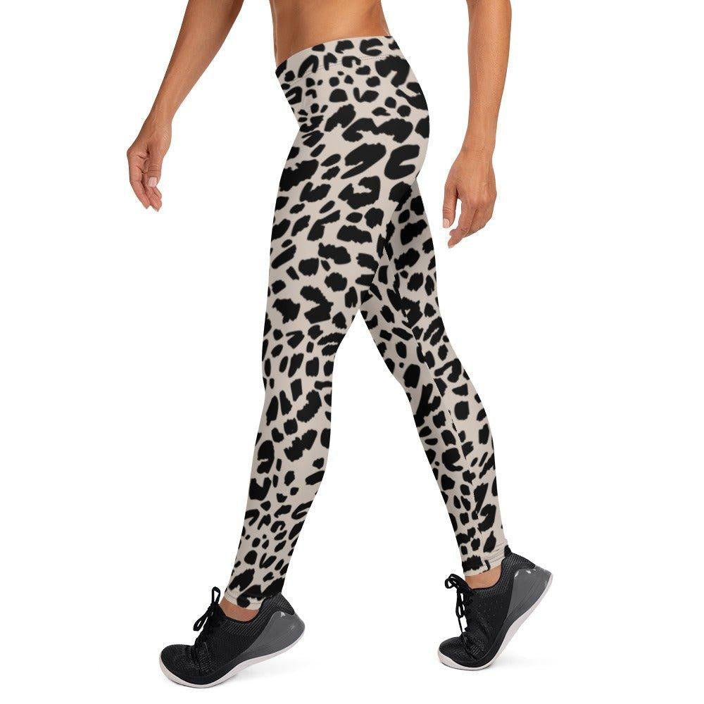 Black Animal Rave Leggings | DEEAREST LTD