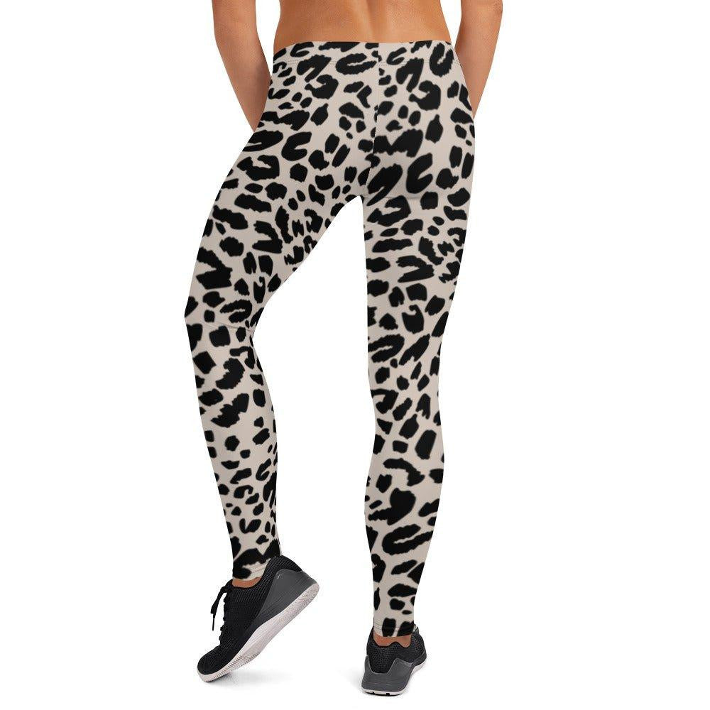 Black Animal Rave Leggings | DEEAREST LTD