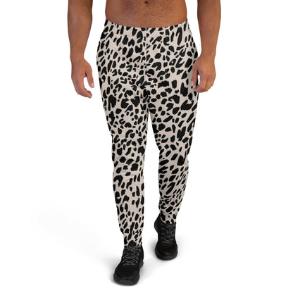 Black Animal Rave Men's Joggers | DEEAREST LTD