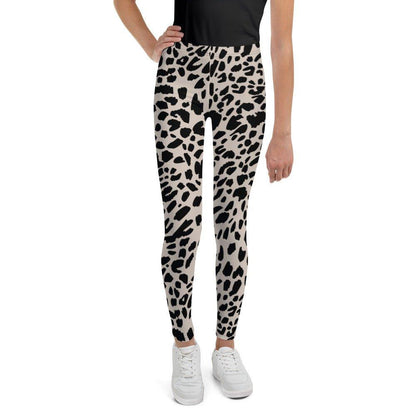 Black Animal Rave Youth Leggings | DEEAREST LTD