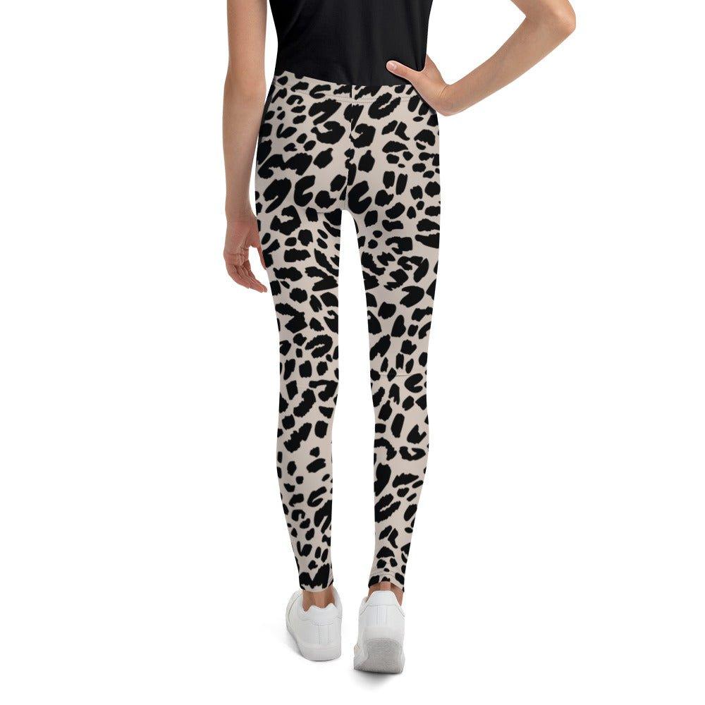 Black Animal Rave Youth Leggings | DEEAREST LTD