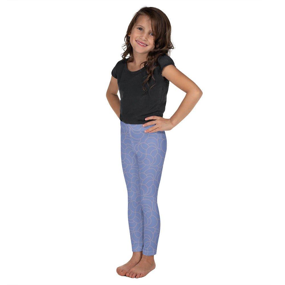 Blue Blush Kid's Leggings | DEEAREST LTD