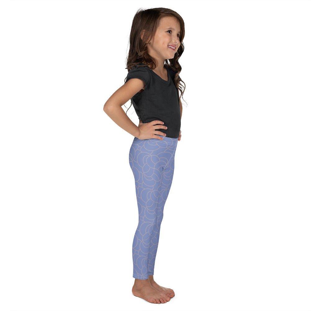 Blue Blush Kid's Leggings | DEEAREST LTD