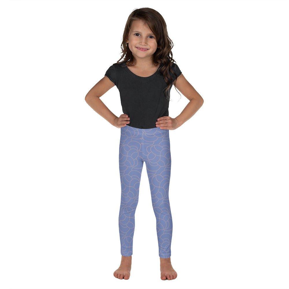 Blue Blush Kid's Leggings | DEEAREST LTD