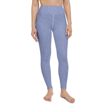 Blue Blush Yoga Leggings | DEEAREST LTD