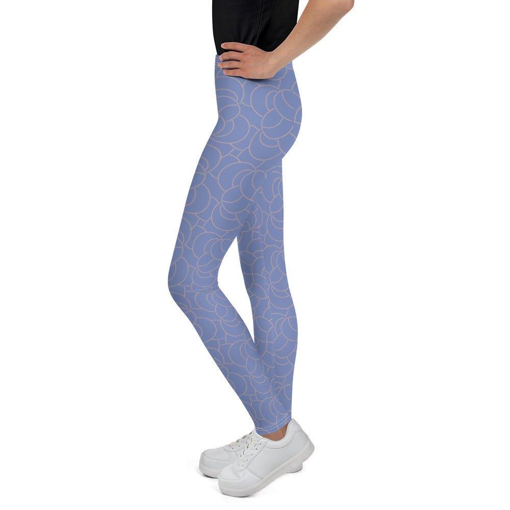 Blue Blush Youth Leggings | DEEAREST LTD