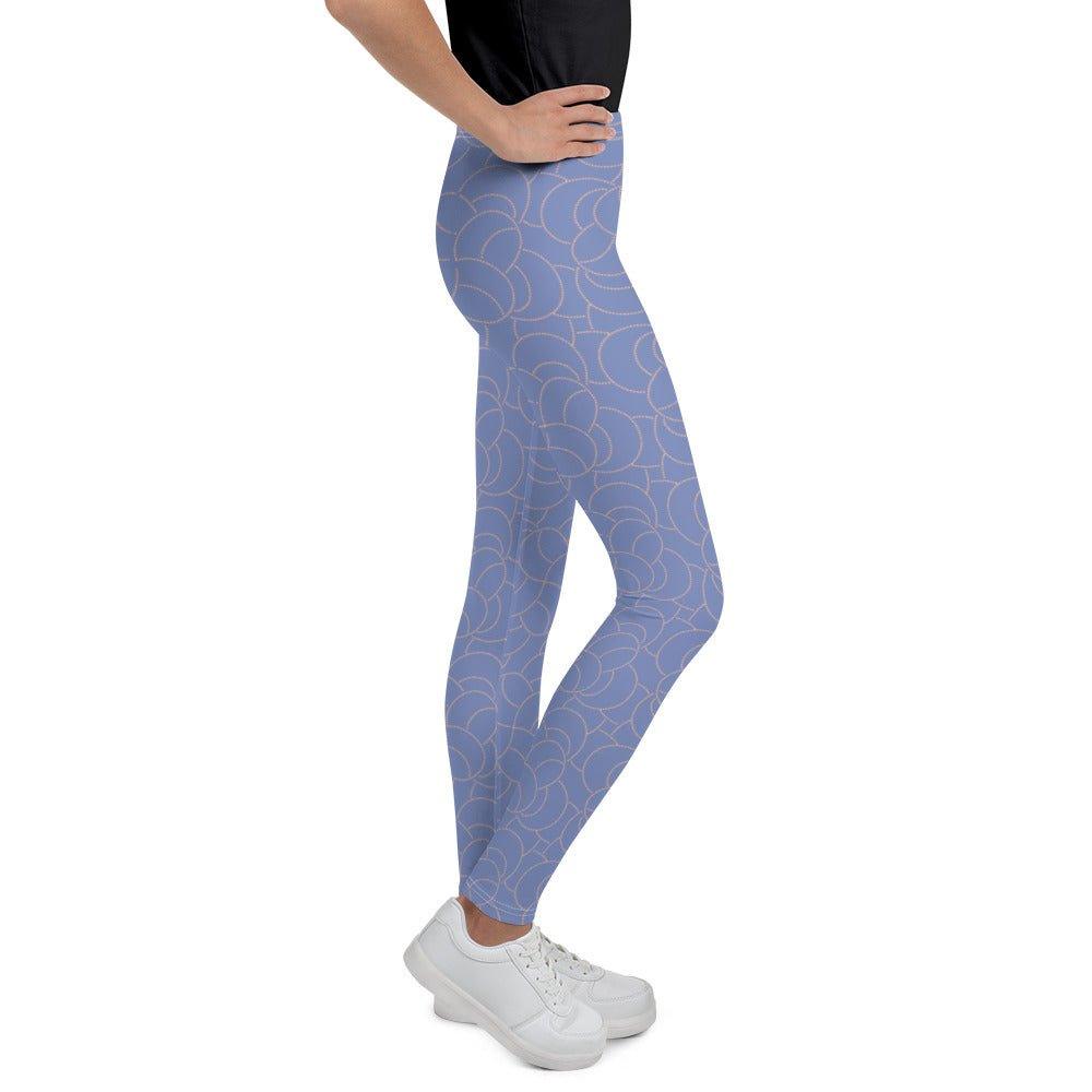 Blue Blush Youth Leggings | DEEAREST LTD