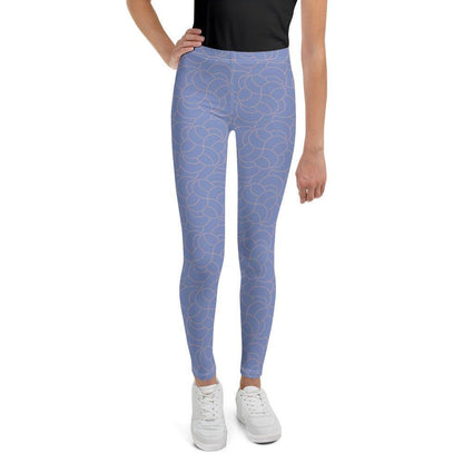 Blue Blush Youth Leggings | DEEAREST LTD