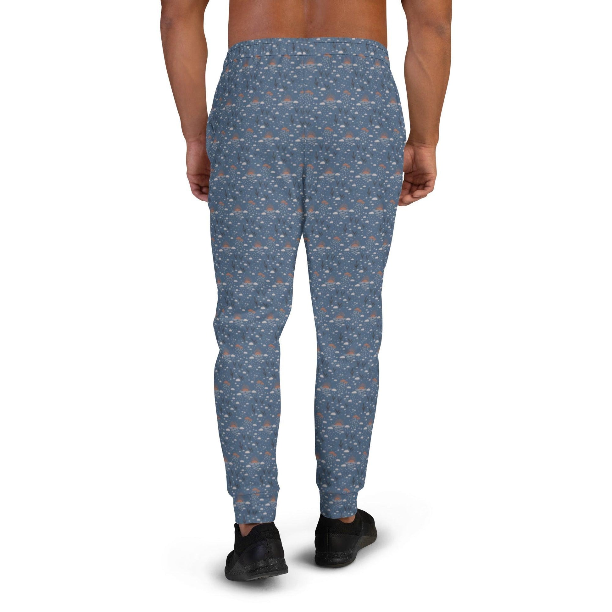 Blue Earth Men's Joggers | DEEAREST LTD