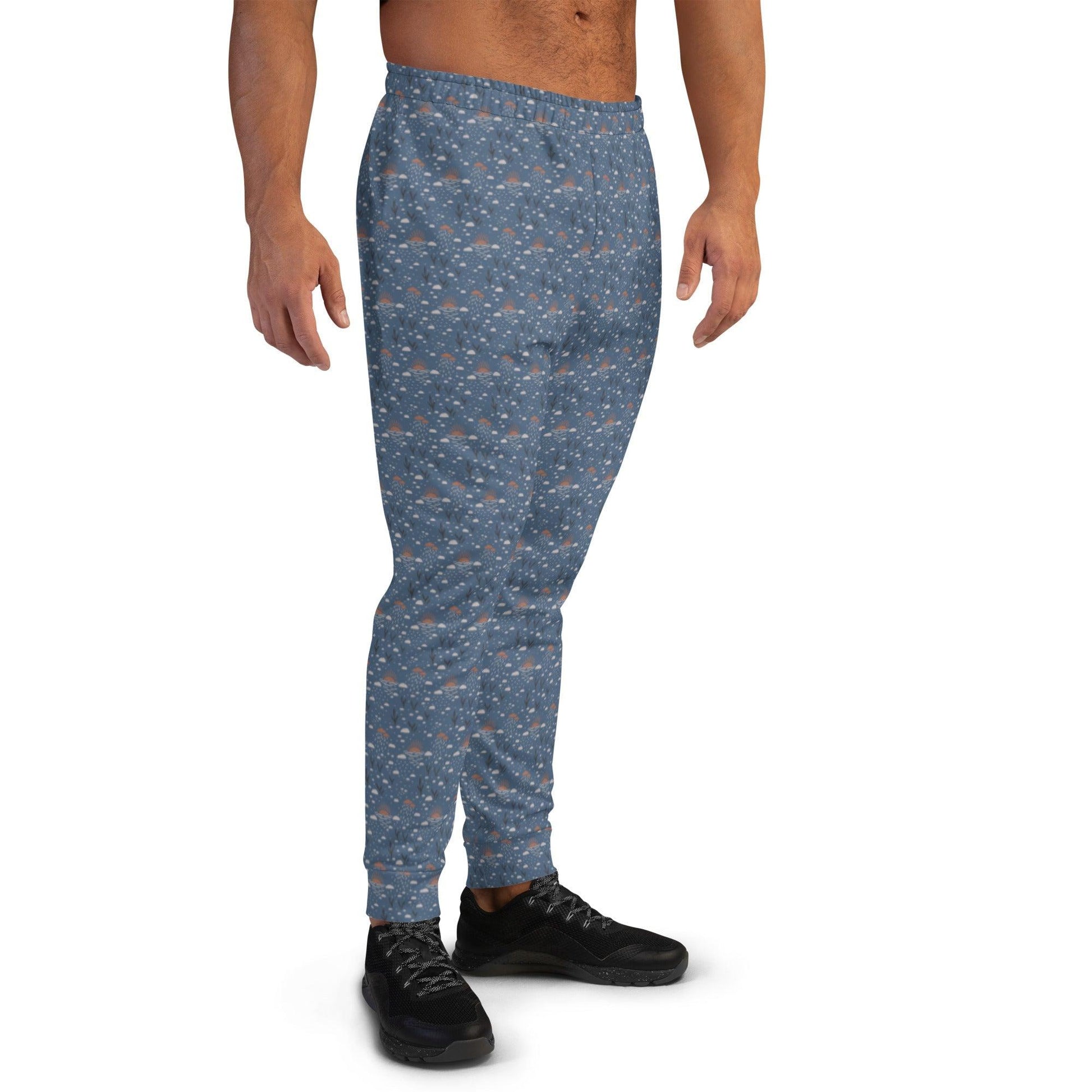 Blue Earth Men's Joggers | DEEAREST LTD