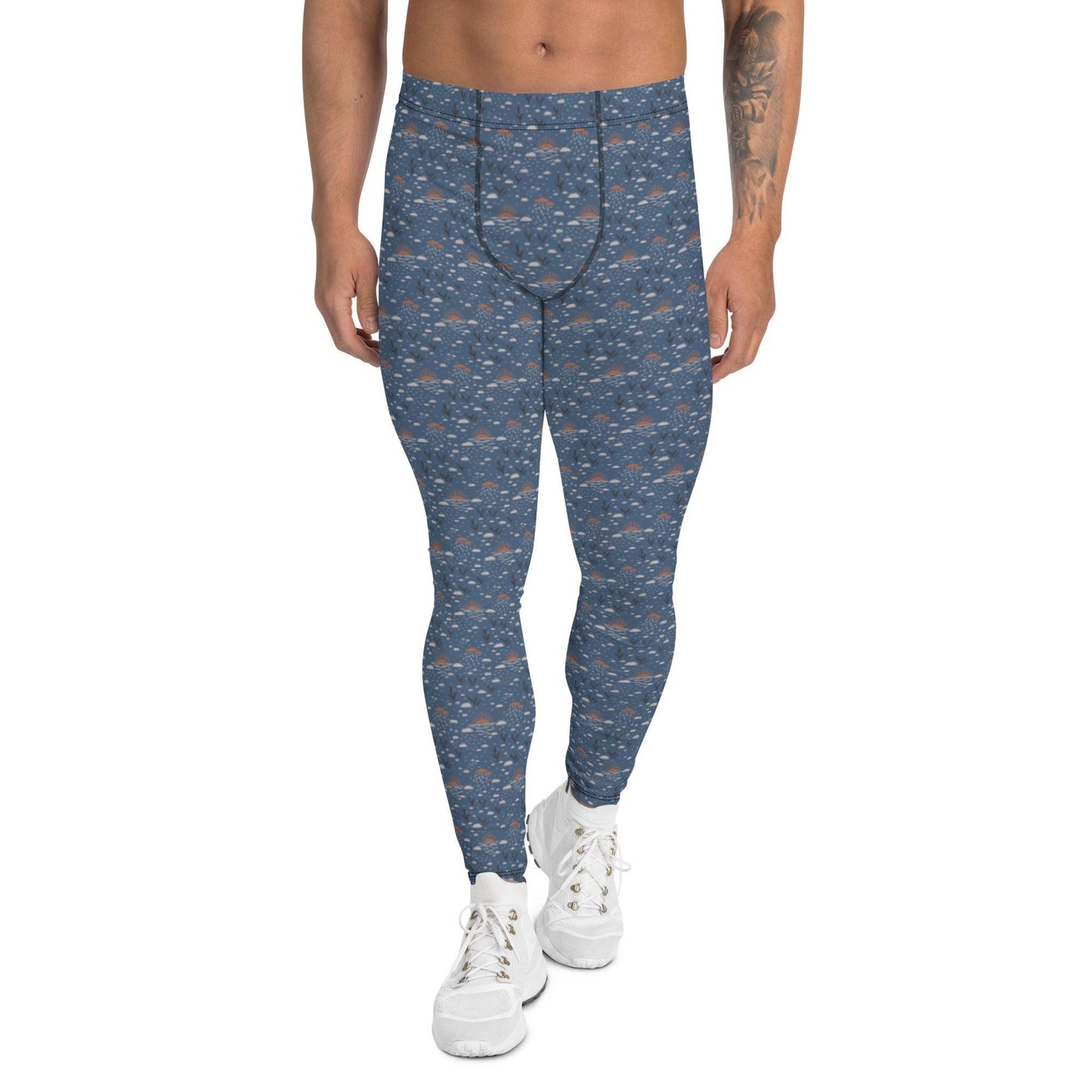 Blue Earth Men's Leggings | DEEAREST LTD