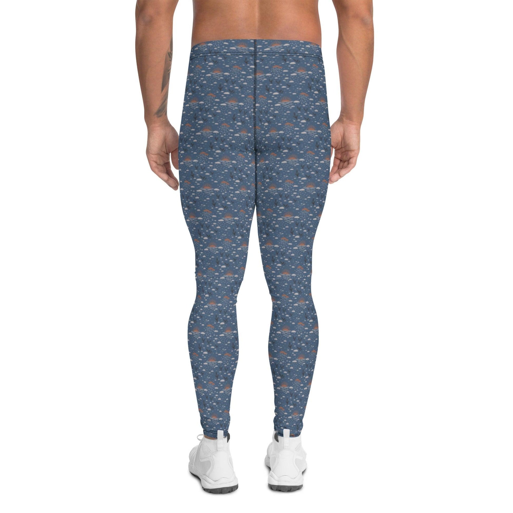 Blue Earth Men's Leggings | DEEAREST LTD