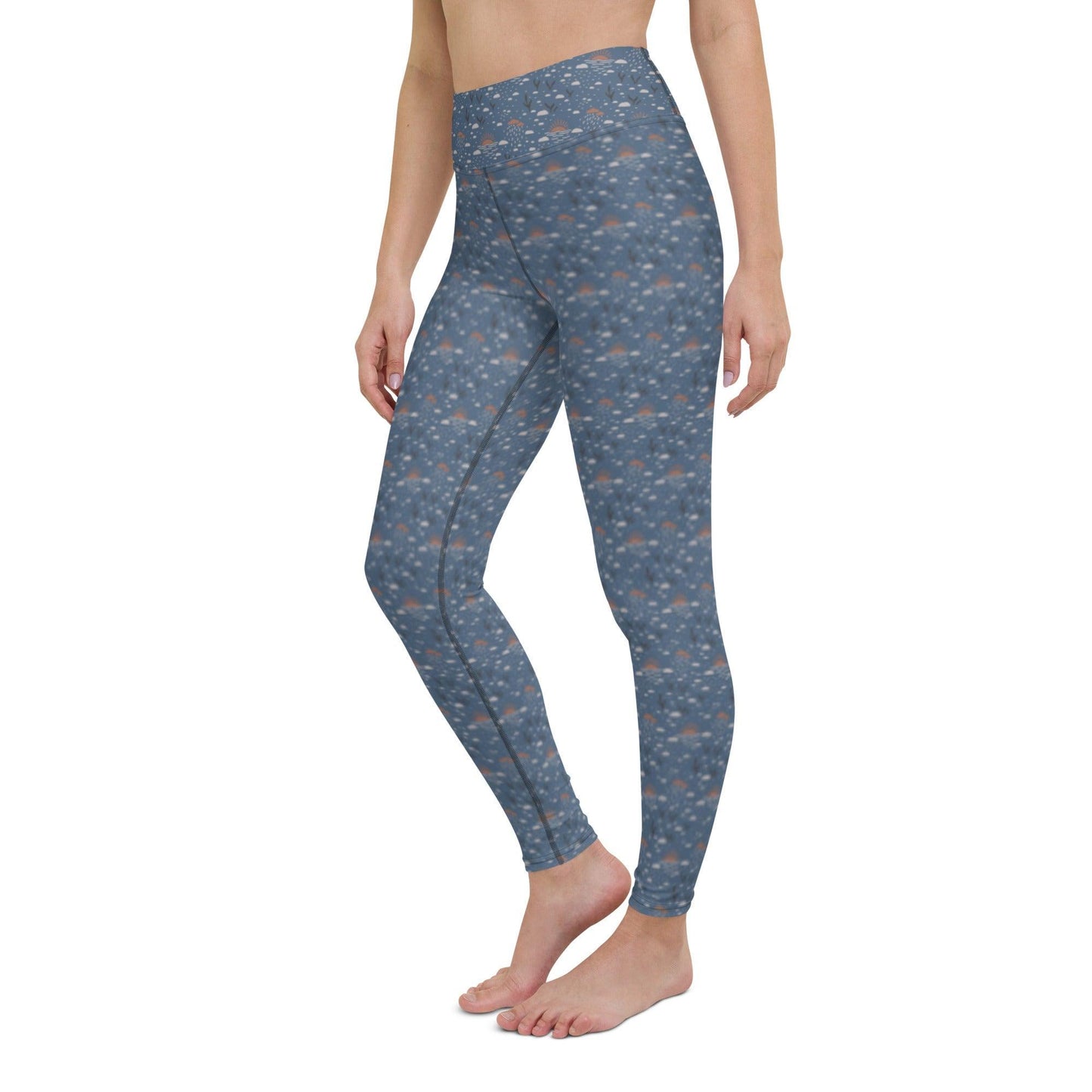 Blue Earth Yoga Leggings | DEEAREST LTD