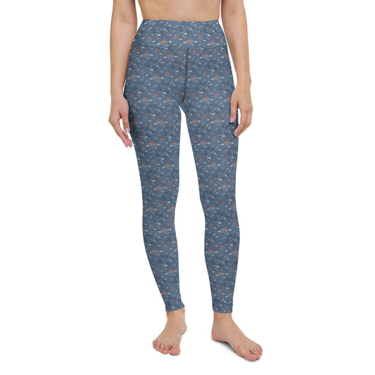 Blue Earth Yoga Leggings | DEEAREST LTD