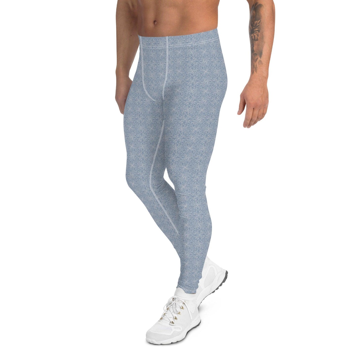 Blue Encounter Men's Leggings | DEEAREST LTD