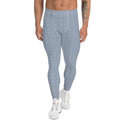 Blue Encounter Men's Leggings | DEEAREST LTD