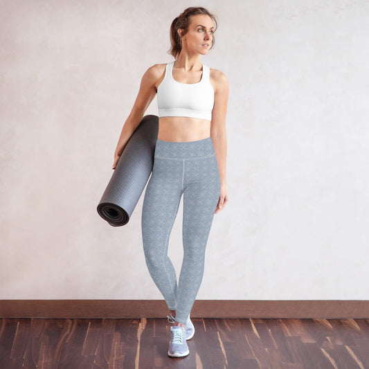 Blue Encounter Yoga Leggings | DEEAREST LTD